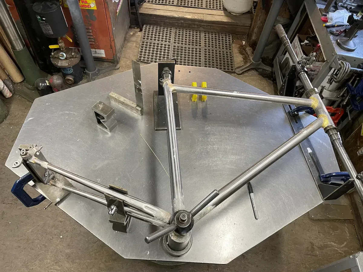The granite table