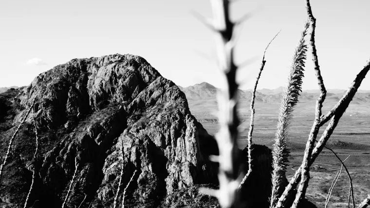 Ocotillo, Butte